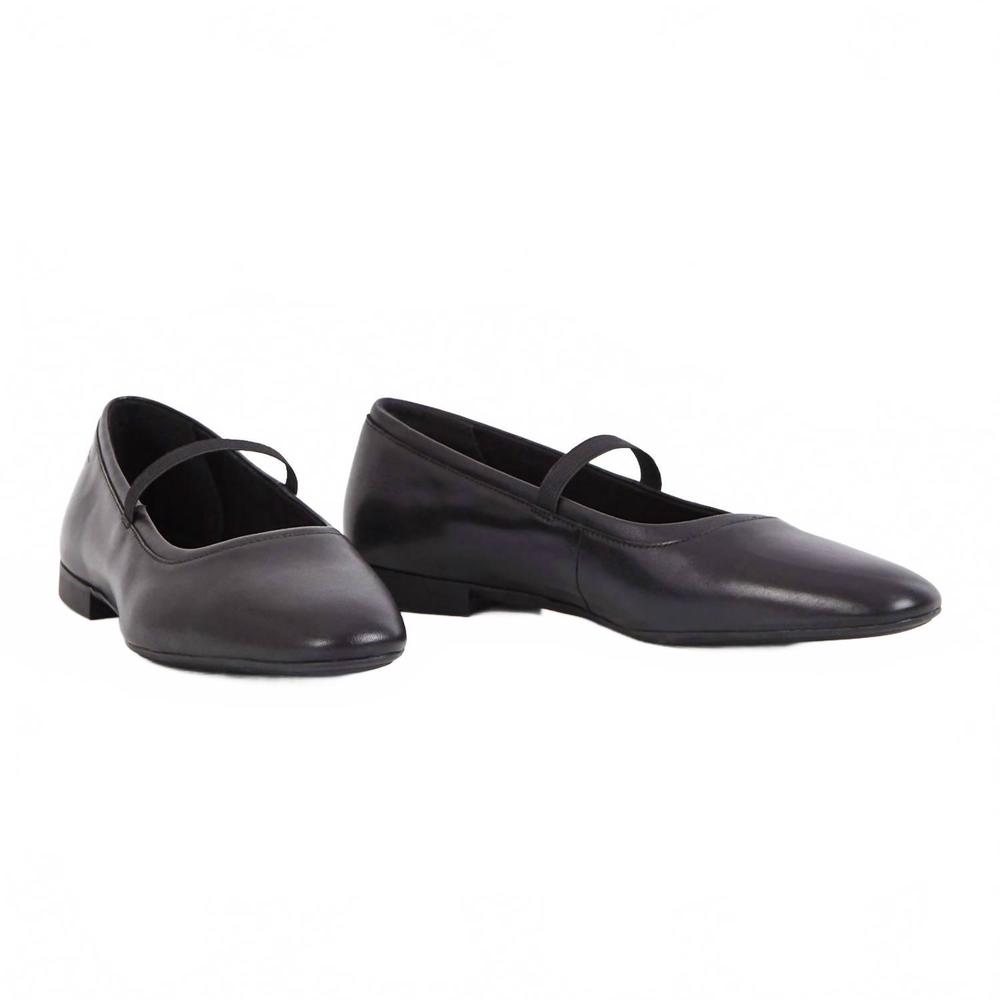 NEW VAGABOND SHOEMAKERS leather ballet flat in black